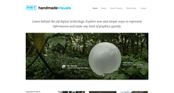 Desktop Screenshot of handmadevisuals.com